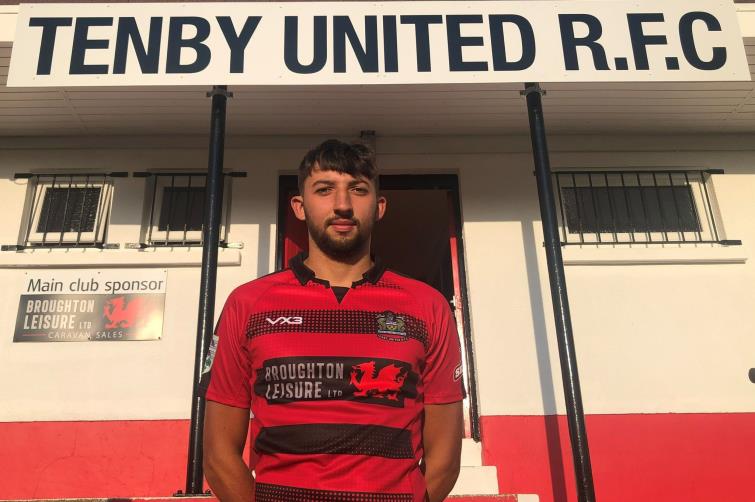 Jack Gooding - led Tenby United Athletic by example Jack Gooding - led Tenby United Athletic by example